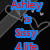 Animated icon with four distinct text and symbol displays: 'Ashley is Sissy 4 life', 'I <3 U', 'Your Awesome', and a heart-themed design.