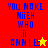 Four display pixelated text "YOU MAKE MIEH WHO ii ANN! E" with star symbols on red, orange, yellow, and orange backgrounds