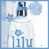 Animated sequence of a white bottle with blue floral design and 'lilu' text, showing changing heart symbols below.