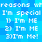 Pixelated blue background with white text listing reasons why someone is special, repeated in two identical sections.