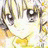 A 48x48 pixel buddy icon featuring a split composition with an anime-style character on the left and text elements on the right, displayed as part of a contact sheet.
