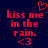 Red pixelated text and symbols on dark blue background with heart symbol above text.