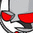 Pixelated of four showing Zim and Gir characters with text overlays, each displaying distinct expressions and text