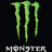 Green claw marks with 'MONSTER' text below, featuring three variations with different overlaid text: 'I LOVE', 'LEANNE', and '4LIFE' on the upper claws.