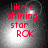 Red text on a grayscale starry background with shifting light effects across four