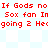Red pixelated text repeats across a light blue checkered background in two identical horizontal
