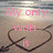 A beach scene with a heart drawn in sand, an arrow through it, and pink text forming the phrase "My only wish is to have things go back to the way they used to be.".