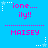 Pixelated blue background with pink text reading 'ione... ily!!' and 'MAISEY', surrounded by white star outlines connected by dotted lines.