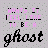 four and four displays the phrase "WHATS IT FEEL LIKE TO BE A ghost" in varying text styles, colors, and opacities against a light gray background