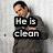 six showing a man in various poses with overlaid text labels, including 'He is clean', 'He has ocd', and 'Adrian Monk'