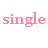 Animated sequence showing pink text 'single' and gray text 'and crushing' forming with small red heart accents on a white background.