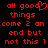 Red pixelated text on black background reads 'all good things come 2 an end but not this 1' with a heart symbol replacing the 'o' in 'good'.