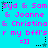 Pixelated cyan background with repeated pink text and star icons, showing alternating star colors in two