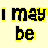 Pixel art contact sheet showing multiple frames of an animated buddy icon with text and character elements on a yellow background.