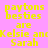 Yellow pixelated text on four colored quadrants reads 'paytons besties are Kelsie and Sarah' with pink, light blue, cyan, and pale blue backgrounds.