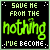 A 3-frame animated contact sheet of a pixel art buddy icon with green text on black background, showing subtle animation differences between frames.