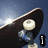 A skateboard wheel and truck on a blue background with text changing from '1' to 'love' to 'skate' across frames.
