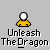 Green dragon buddy icon with orange fire breath animation, displayed in a with text "Unleash The Dragon" beneath each instance