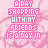 A 3x3 contact sheet of animated frames showing a pink pixelated text design with the phrase "A DAY SHOPPING WITH MY FRIENDS IS A DAY IN HEAVEN" over a blurred background, transitioning from solid text to stylized cursive script across frames.