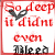 Two side-by-side animated frames of a buddy icon with red text and black symbols on white background, showing frame-to-frame color variation in the bottom text.