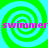 Green and cyan spiral patterns with pink text reading "swimmer swimmer" repeated across the image.