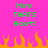 Pixelated green text 'Now THATS Howt!' repeated twice on bright pink background with orange flame shapes at bottom.