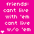 A static image with a bright pink background displays repeated text and symbols in white pixelated font.