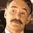 Animated sequence showing a man's face with pink paw prints appearing and moving across the image, ending with 'THE PINK PANTHER' text.