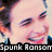 A pixelated image of a smiling person with dark hair, repeated in a with text overlay