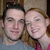 A four- with a photo of two people, text on pink backgrounds, and a gray