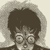 A pixelated of repeated Harry Potter character images with bowls, overlaid text, and a gray bottom section