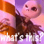 Animated contact sheet of a pixelated character with large eyes and dark limbs holding a striped pole, repeating the phrase 'what's this?' in white text across multiple frames showing subtle animation changes.