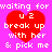 A static image with a bright pink background featuring four identical red heart shapes, each containing white pixelated text.