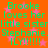 Bright orange background with pink stars and green text reading "Brooke loves her little sister Stephanie. ILY!!!!!!" repeated twice in a