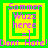 Four identical pixelated icons arranged in a , each with layered green and yellow squares and pink text reading "Sommer Wuzz heree =]" and "Dont Hate!" on a green background