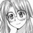 A black-and-white pixelated anime-style character face with long hair and glasses on the left, next to a black background with white text reading "Anime IM" above smaller stylized text "COM" on the right.