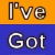 A static image with orange and blue horizontal stripes, featuring text fragments 'I've', 'Got In My', 'PANTS!', and a 'LANCE' logo on the right.