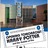 Pixelated image of a building facade with multiple windows and a blue sky background, featuring a white banner with dark text at the bottom.