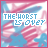 identical pixelated frames showing a pink and blue striped background with white text reading "THE-WORST IS OVER?" in the top-left corner