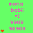 Green background with pink text 'mona babii =]' and numeric sequences, red heart symbols animate in across three
