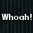 Pixelated text 'Whoah!' and 'Pinstripes!' appear over a dark background with vertical lines, accompanied by repeating red emoticons.