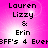 A static image with a pink gradient background displays text in four identical quadrants.