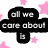 Black text bubbles on white background with pink stars, displaying phrases about glamour and fame.