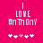 Pixelated text 'I LOVE Anthony' on bright pink background with five heart symbols below, two versions showing animation frames.