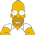 Pixelated character with yellow skin, white shirt, and brown beard in static pose against plain background.