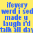 Four identical display blue pixelated text on colored backgrounds: yellow, pink, magenta, and coral