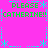 A bright pink background features green text reading "PLEASE" and "CATHERINE!!" with cyan asterisks and dotted lines forming a border.