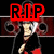 Animated icon featuring a character with white hair and red clothing, displaying text overlays in red boxes.