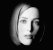 A grayscale pixelated portrait of a person with shoulder-length hair on the left, next to green text reading 'Original Icons .com' on a dark background.