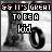 Animated contact sheet of a 48x48 pixel buddy icon showing sequential color changes in text and background elements across multiple frames.